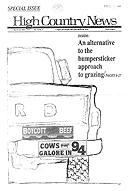 Alternative Approaches to Grazing Mar 23, 1992 Issue