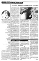 Colorado Floods Grand Canyon Beach story