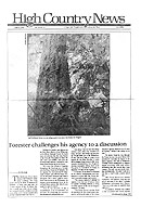 Forester challenges his agency HCN Cover June 5, 1989