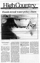 Water Policy Chaos HCN story