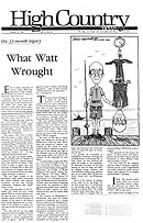 What Watt Wrought HCN Cover