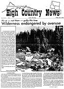 Wilderness Overuse Cover